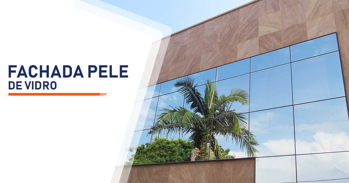 Fachada de Pele de Vidro João Pessoa Bancários PB